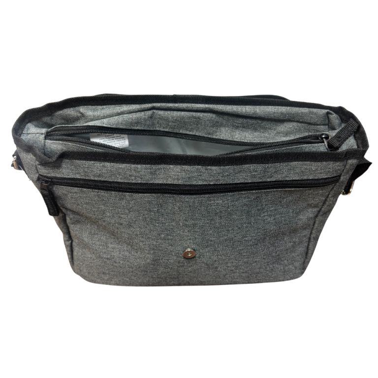 INSULATED LUNCH SATCHEL CHARCOAL (2)