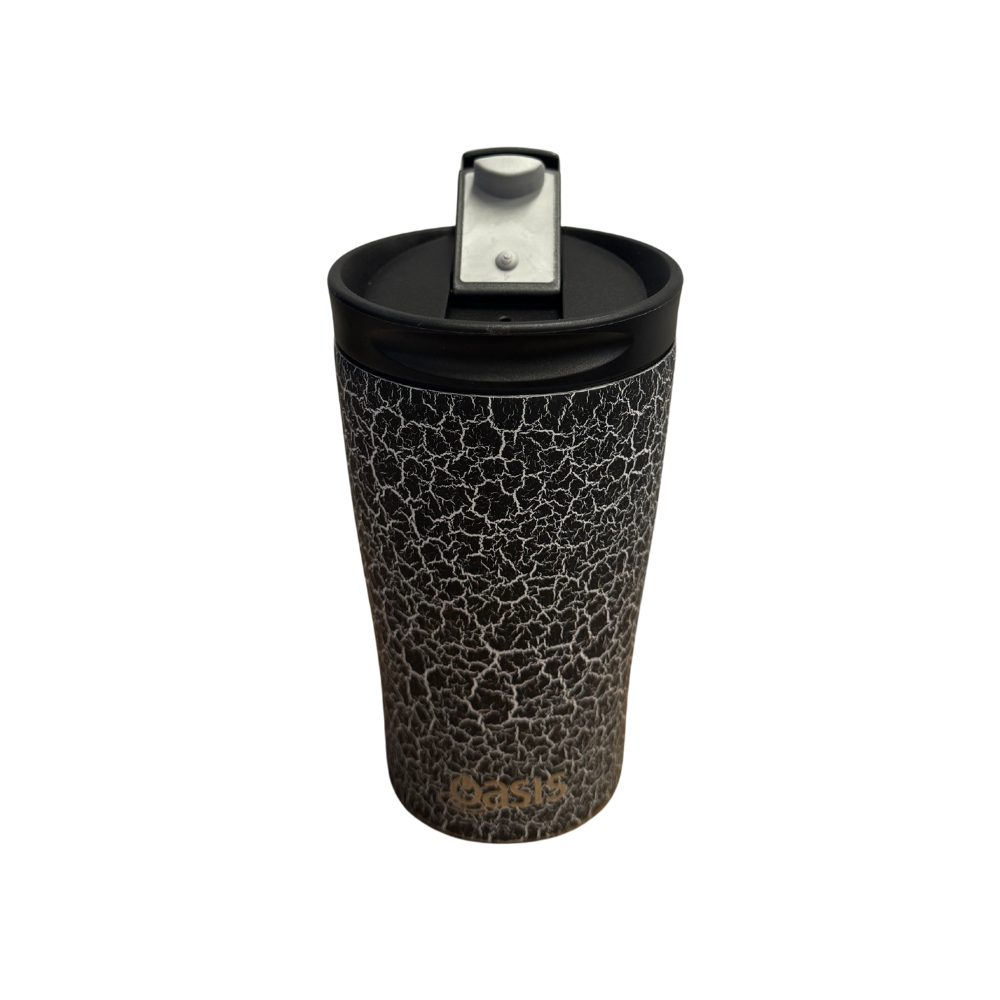 INSULATED TRAVEL CUP BLACK CRACKLE (2)