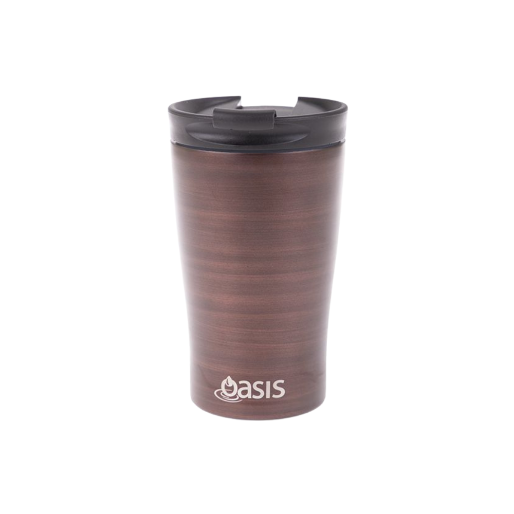 INSULATED TRAVEL CUP BRONZE SWIRL