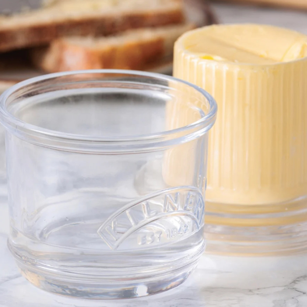 KILNER Glass Butter Crock 200ml (2)