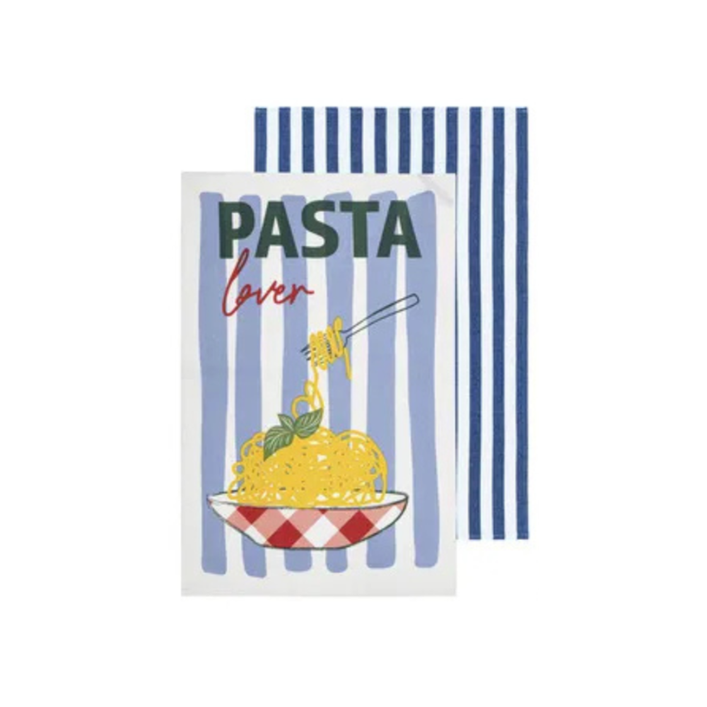 Ladelle Capri Assorted PastaWine Kitchen Towel 2 Pack (1)