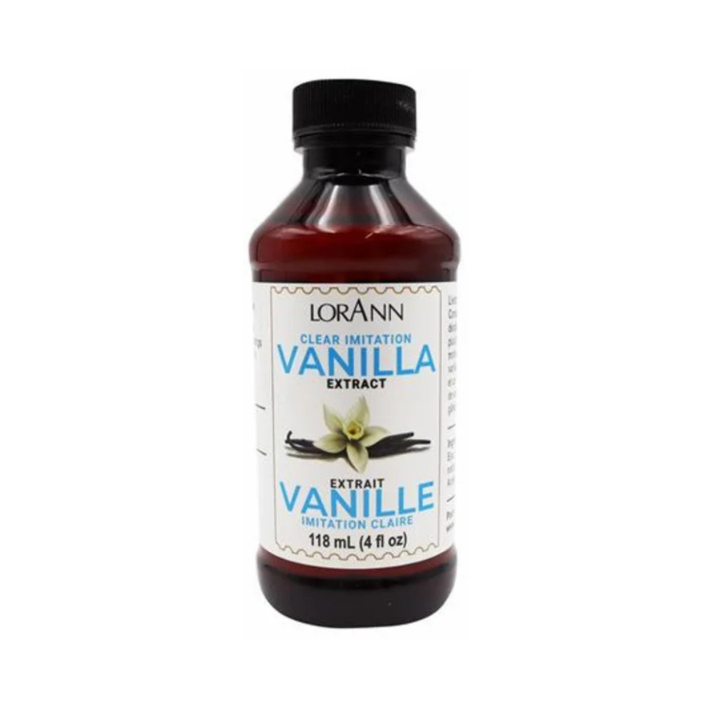 LorAnn Oils Vanilla Clear Extract 118ml