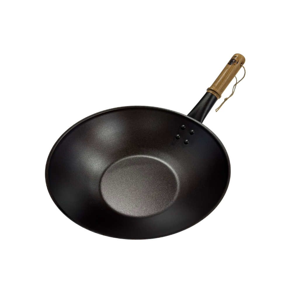 NFS-114 33CM WOK SPUN IRON