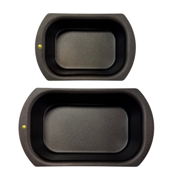 NFS-166 SET 1LB & 2LB LOAF TINS BLACK IRON set