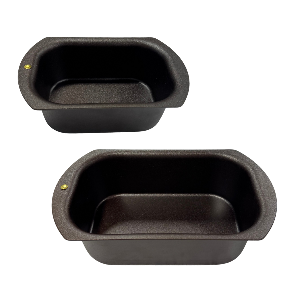 NFS-166 SET 1LB & 2LB LOAF TINS BLACK IRON