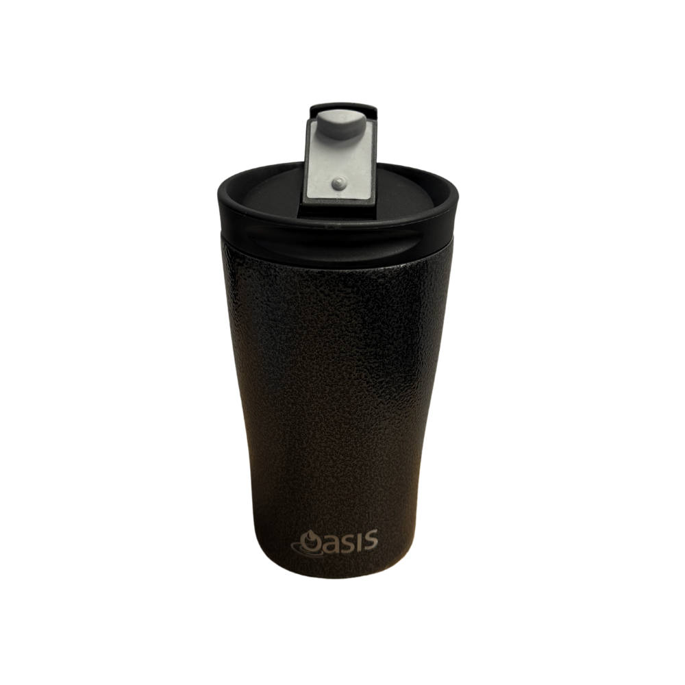 Oasis Insulated Stainless Steel Travel Cup 350ml Hammertone (1)