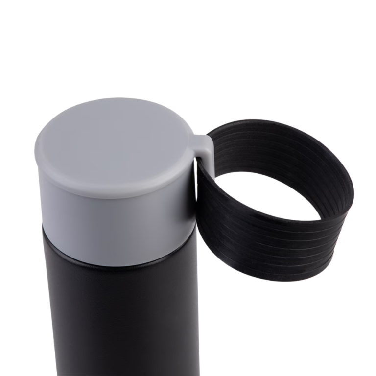 Oasis Stainless Steel Insulated Skinny Mini Drink Bottle 250ml Black (2)