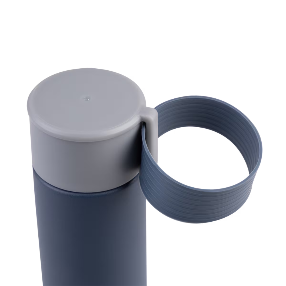 Oasis Stainless Steel Insulated Skinny Mini Drink Bottle 250ml Indigo (2)
