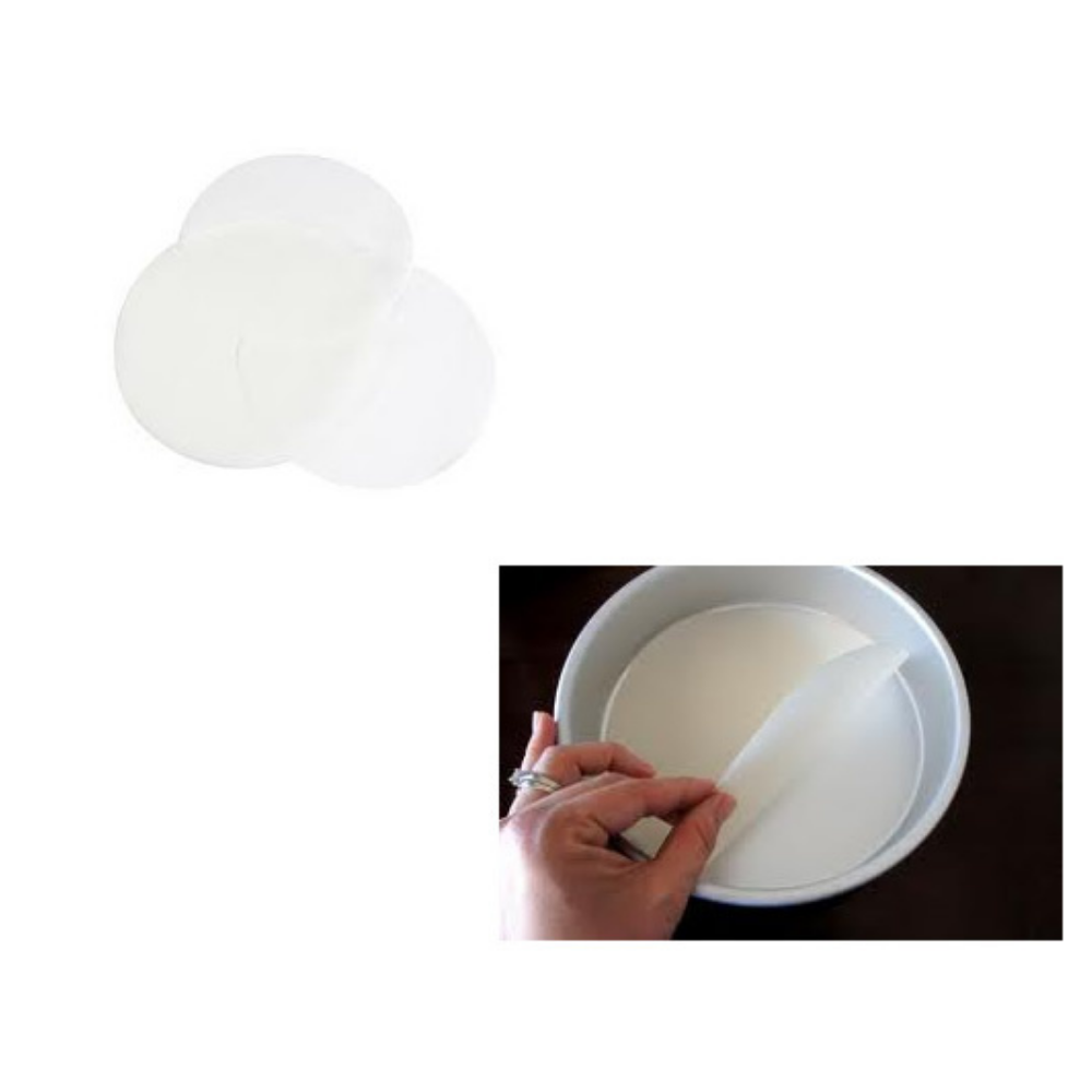 Pre-cut Baking Paper 12 Circles (Pack of 25) (2)