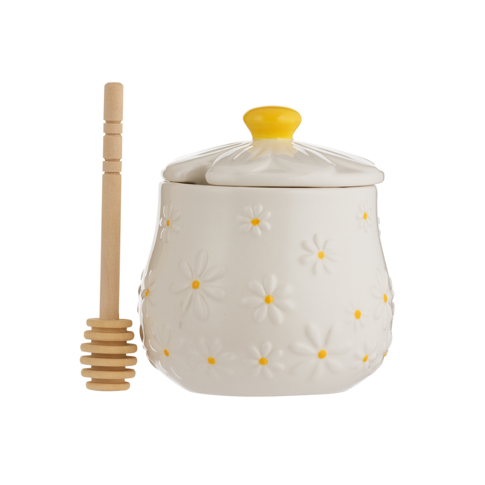 Price & Kensington Daisy Honey Pot and Drizzler 450ml