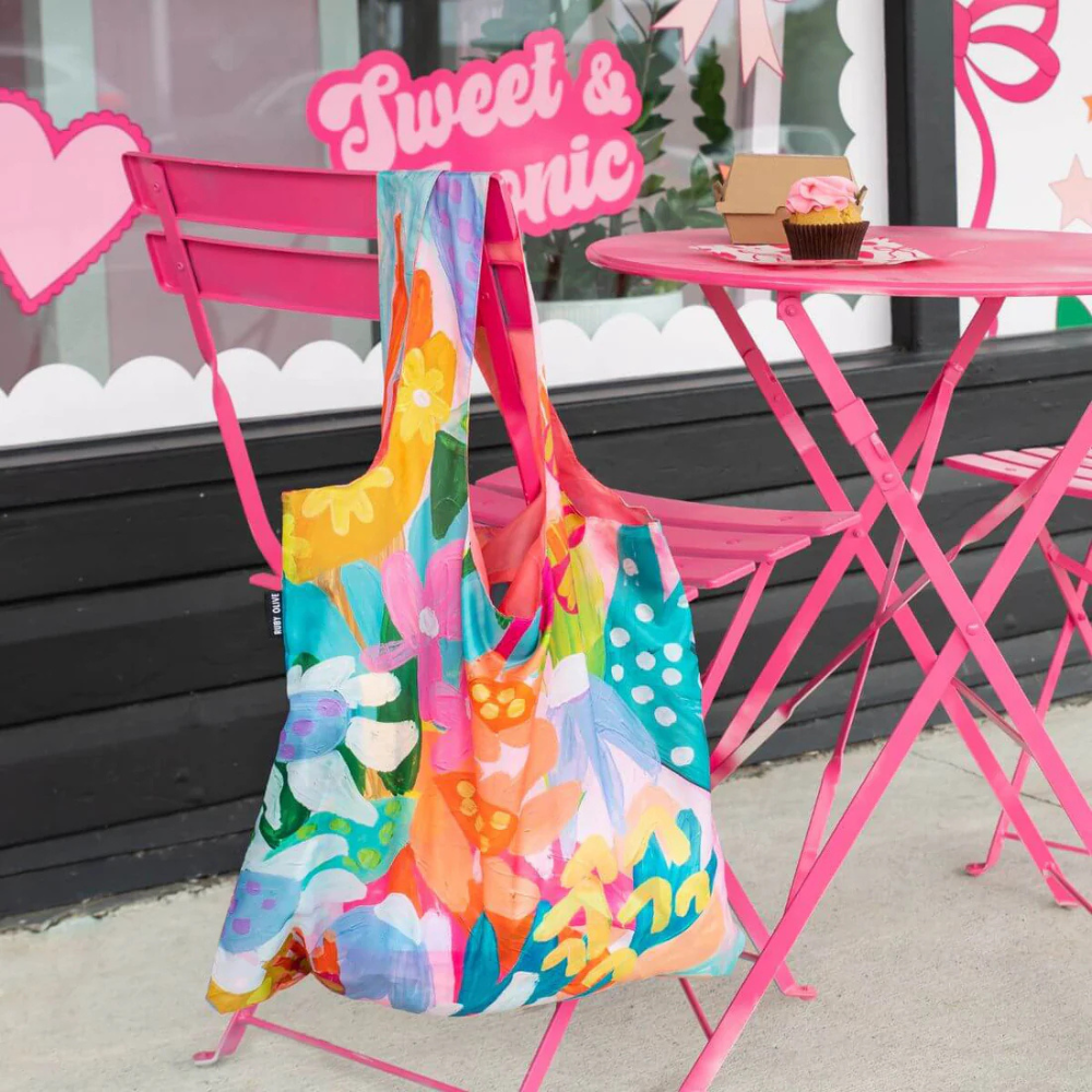 Ruby Olive Reusable Shopping Bag Flower Joy (2)