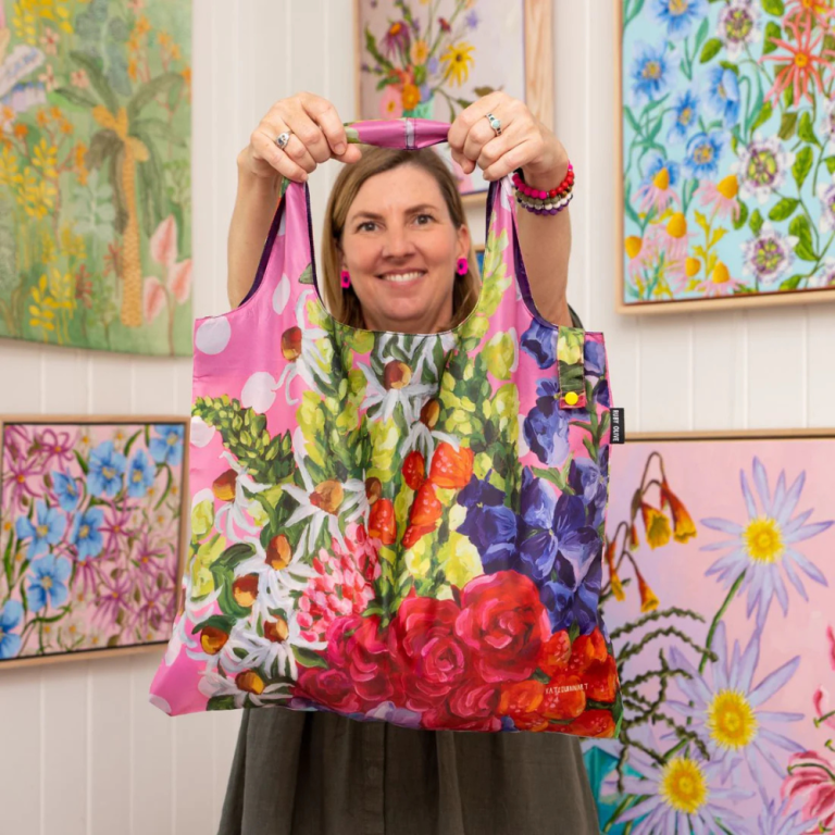 Ruby Olive Reusable Shopping Bag Here Comes The Sun (1)