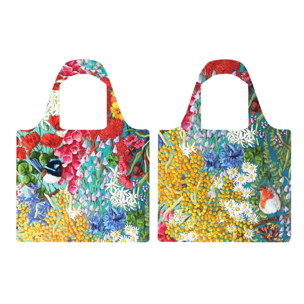 Ruby Olive Reusable Shopping Bag Little Wrens (4)