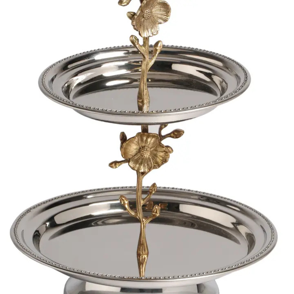 S.S. Brass 2-Tier Stand (1)