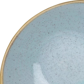 Stonecast Duck Egg Triangular Bowl 185mm (2)