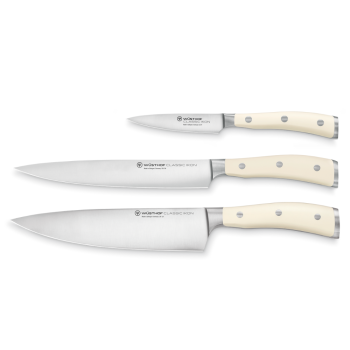 WÜSTHOF Classic Ikon Crème 3 Piece Set