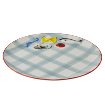 Assemble Deli Round Ceramic Platter 35cm