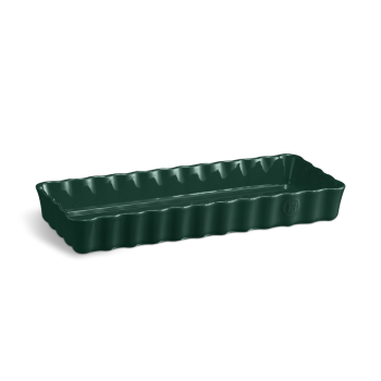 Emile Henry Cedar Slim Rectangular Tart Dish 36cm