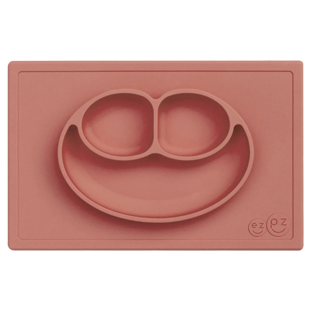 ezpz The Happy Mat All in 1 Placemat and Plate Sienna