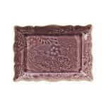 Sthål Ceramics Appetiser Plate Lavender 20x14cm