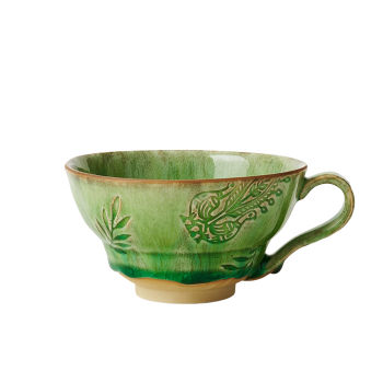 Sthål Ceramics Cup with Handle Seaweed