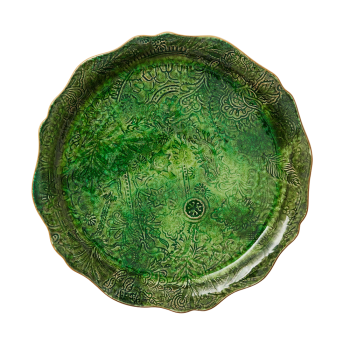 Sthål Ceramics Large Serving Platter Seaweed 35cm