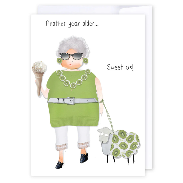 Another year older card