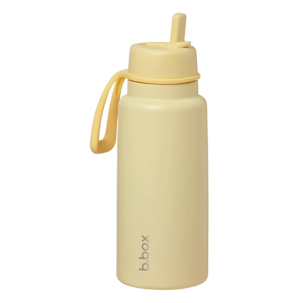 B.Box Insulated Flip Top 1 Litre Bottle Lemon Twist