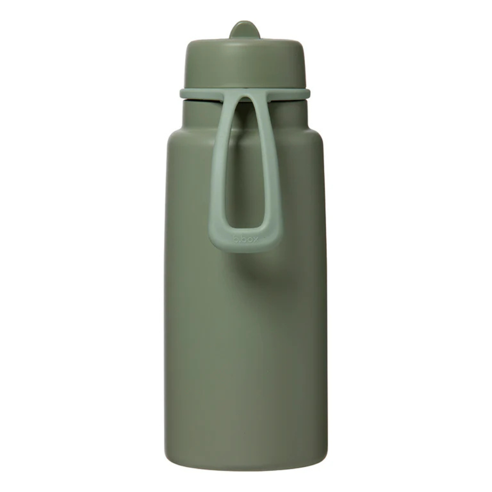 B.Box Insulated Flip Top 1 Litre Bottle Olive (4)