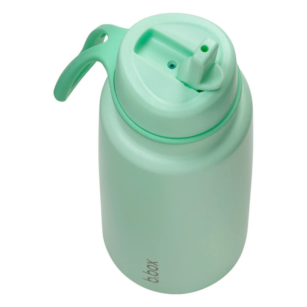 B.Box Insulated Flip Top 1 Litre Bottle Spearmint (1)
