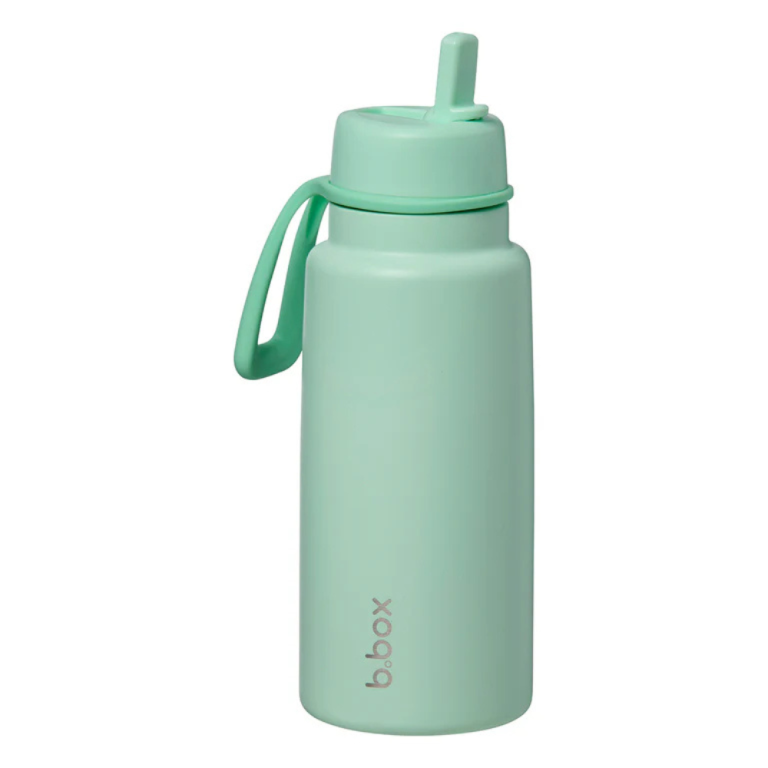 B.Box Insulated Flip Top 1 Litre Bottle Spearmint (2)