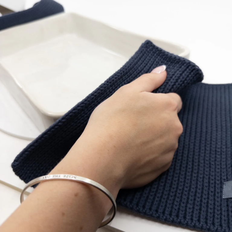 Ecovask Pot Holder 2 Pack Navy (2)