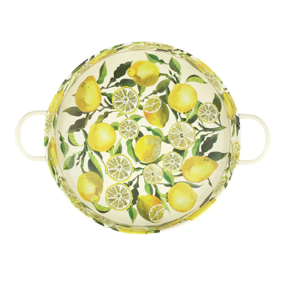Emma Bridgewater Lemons Round Handle Tray (1)