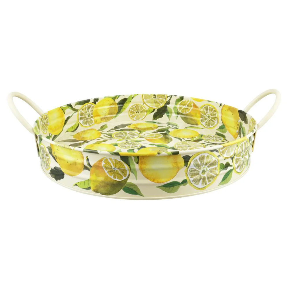 Emma Bridgewater Lemons Round Handle Tray