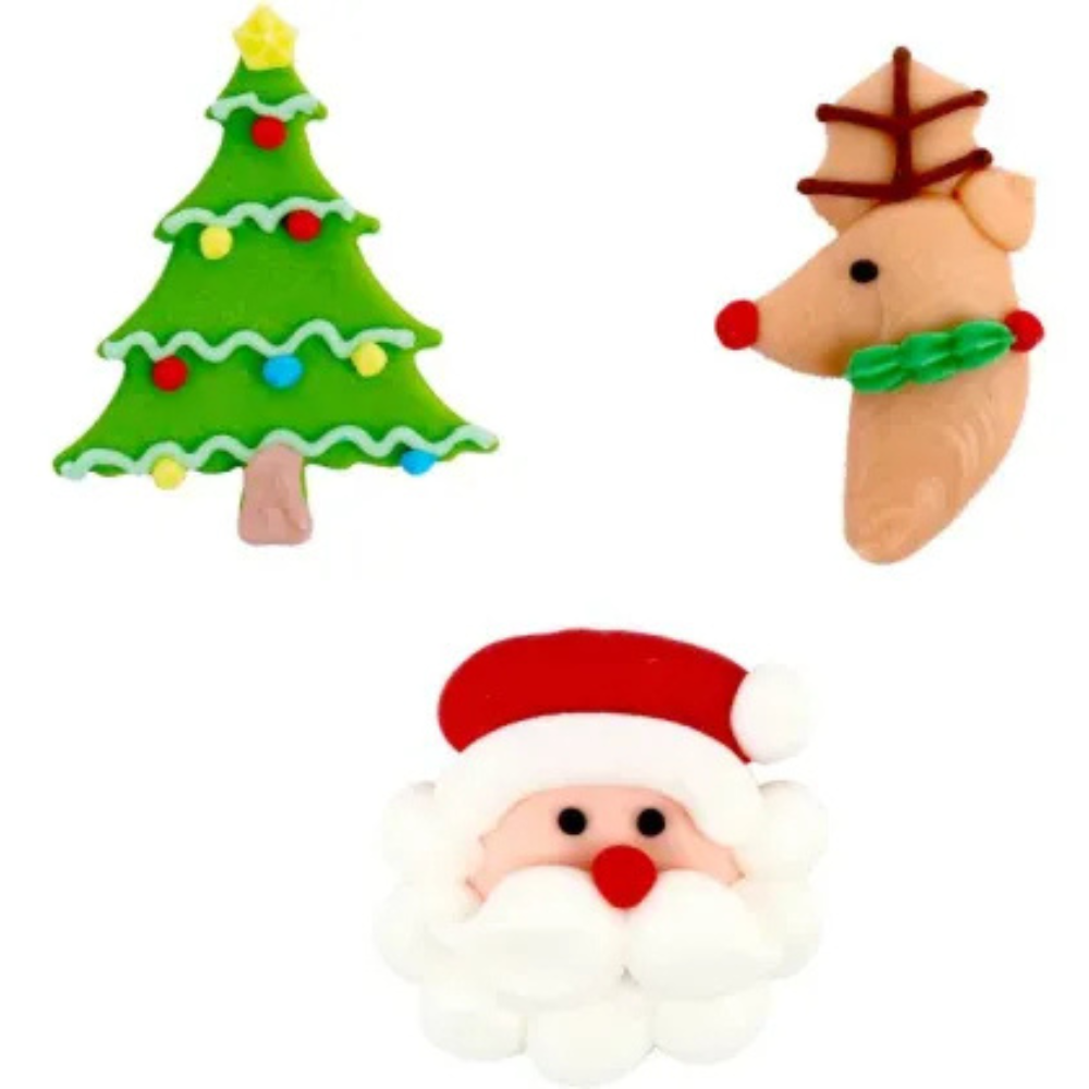 GoBake Dec Ons Merry Mates Pack of 6
