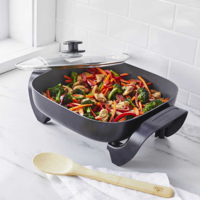 GreenLife Electric Skillet Black (3)