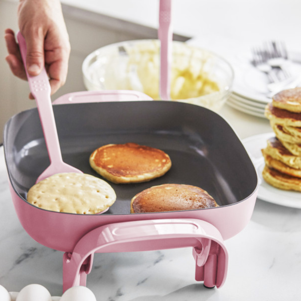 GreenLife Electric Skillet Pink (2)