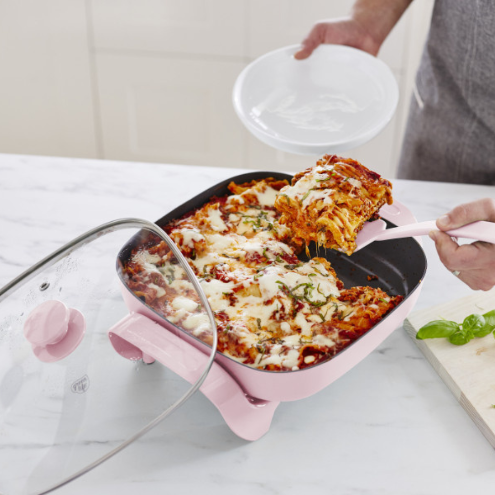 GreenLife Electric Skillet Pink (3)