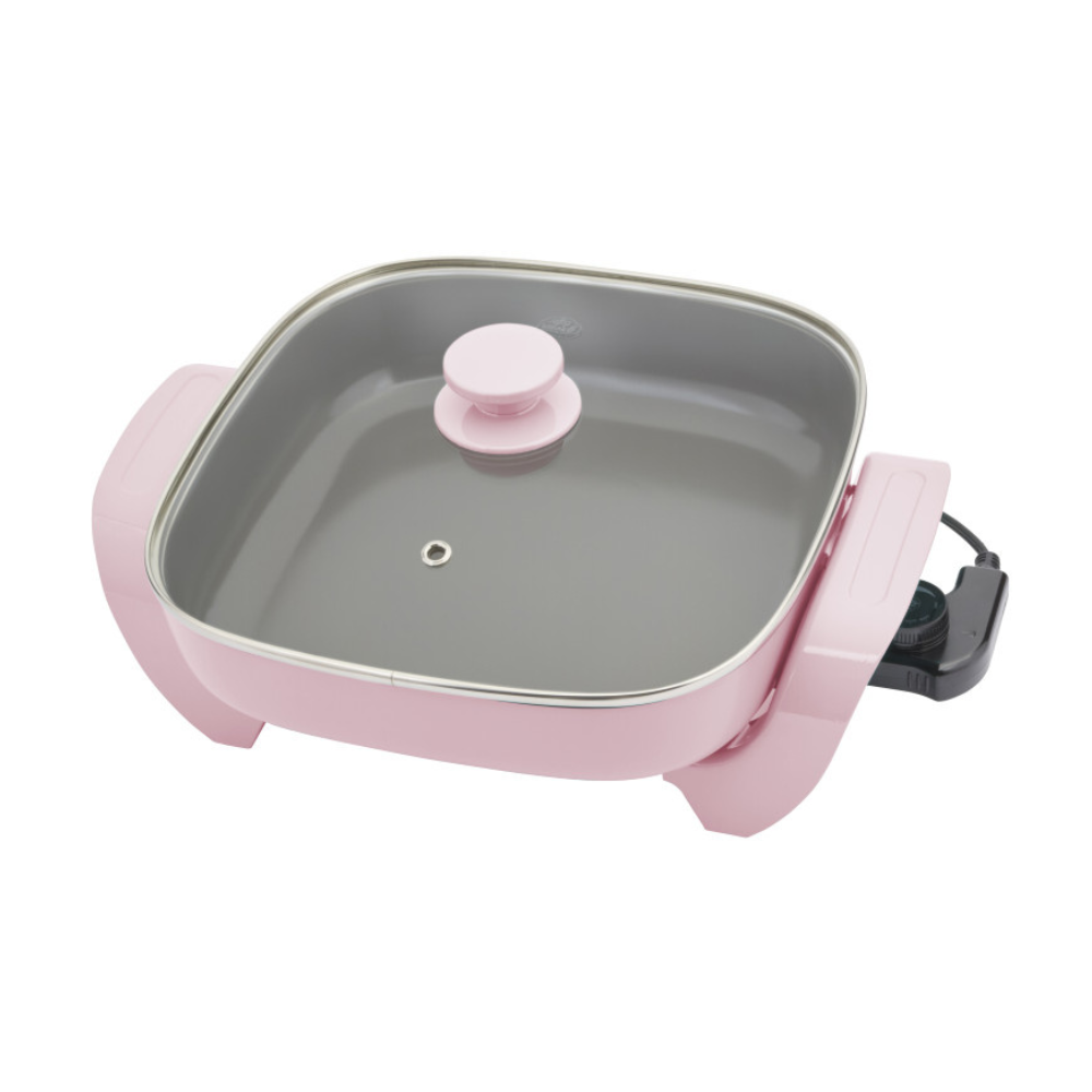 GreenLife Electric Skillet Pink