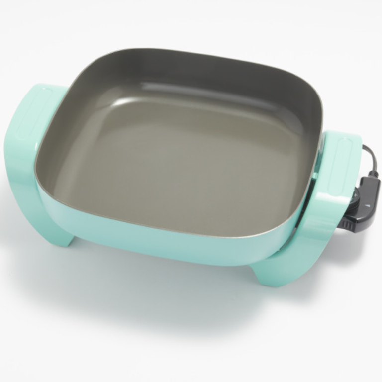 GreenLife Electric Skillet Turquoise (3)