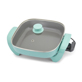 GreenLife Electric Skillet Turquoise