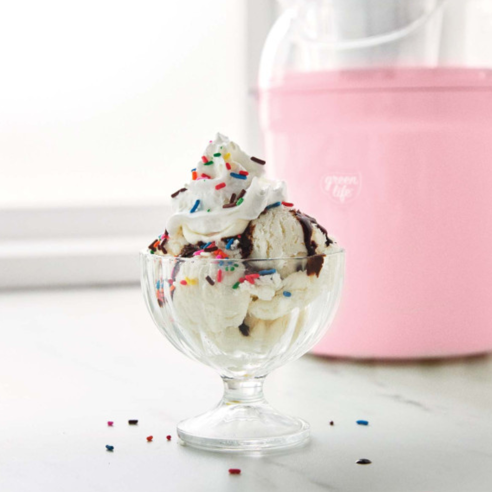 GreenLife Ice Cream Maker 1.4L Pink (2)