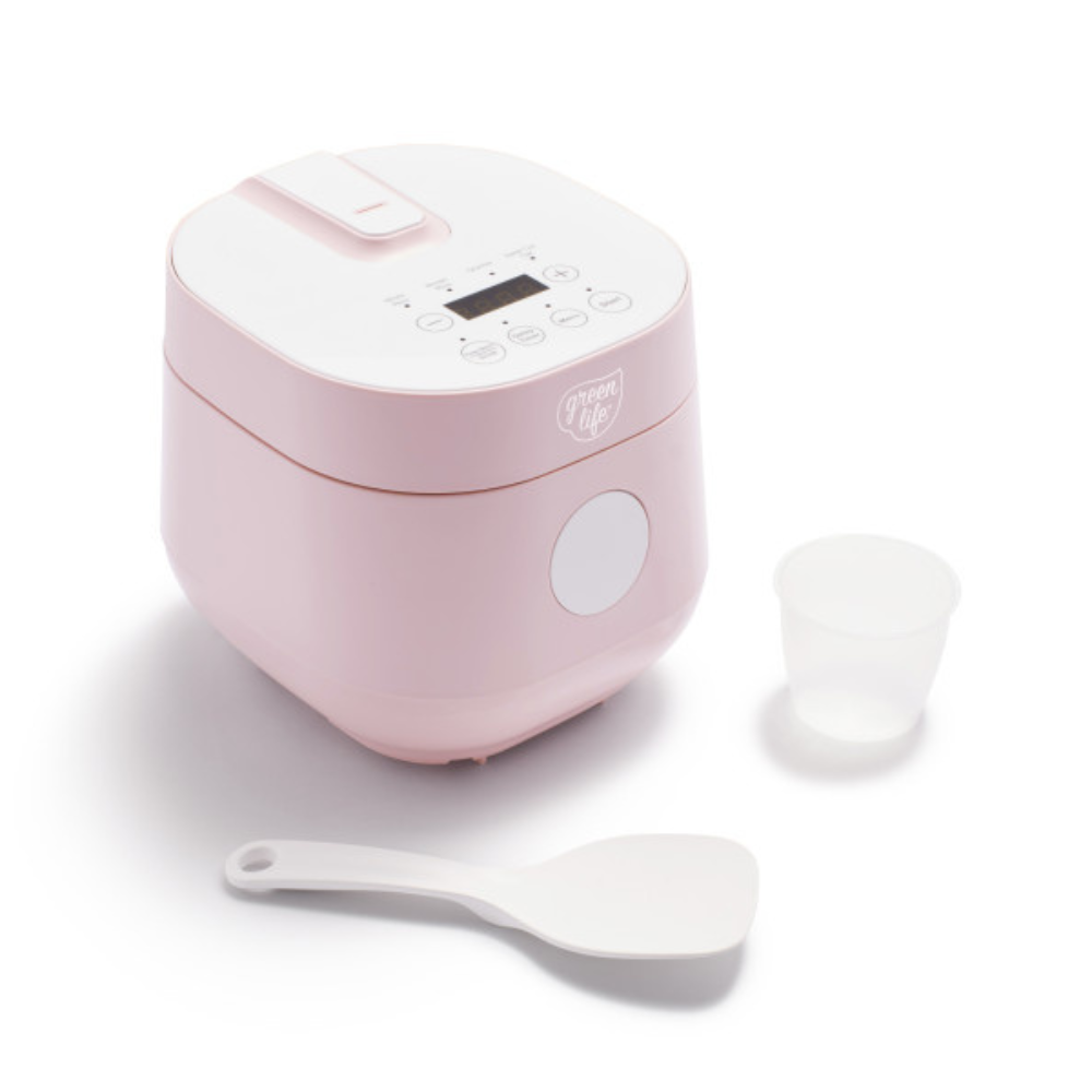 GreenLife Rice Cooker 1.2L Pink (1)