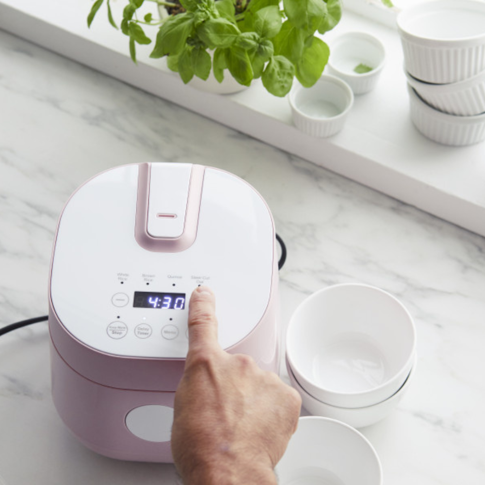 GreenLife Rice Cooker 1.2L Pink