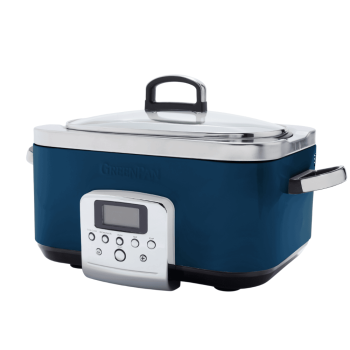GreenPan Slow Cooker 6L Oxford Blue
