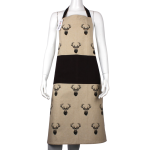 Hot House Apron Stag Head