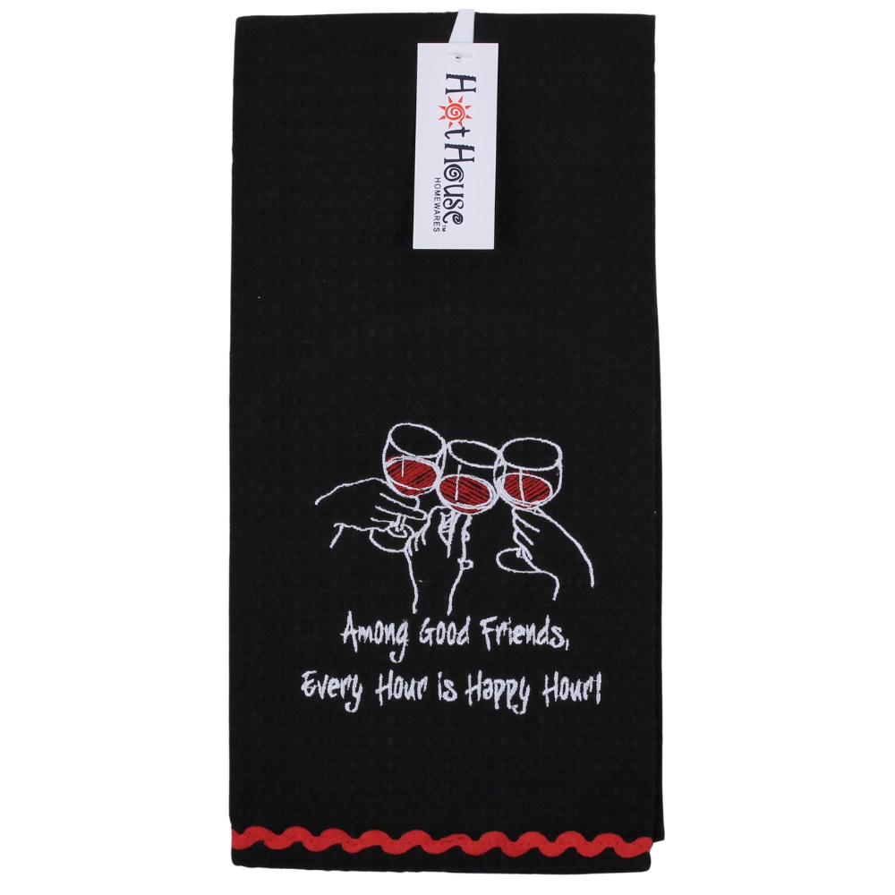 Hot House Happy Hour Tea Towel
