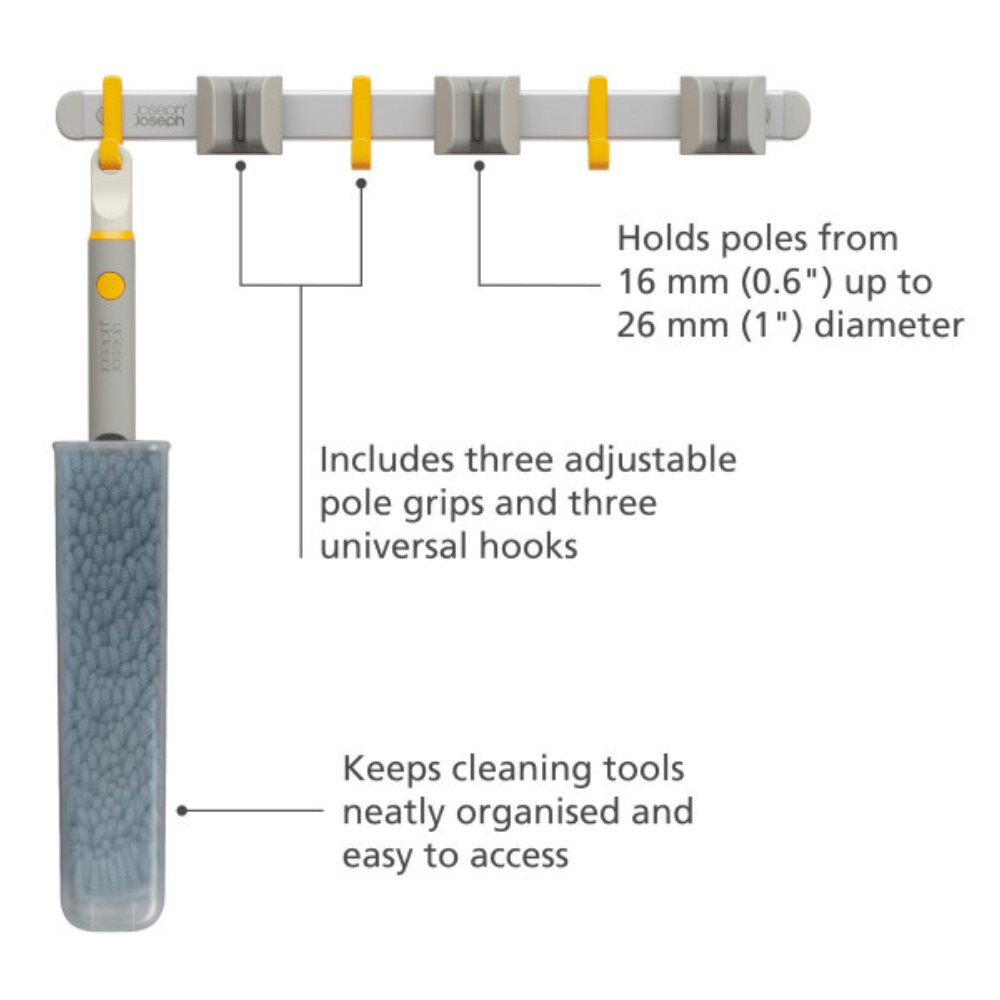 Joseph Joseph CleanTech Cleaning Tool Storage Rail (6)