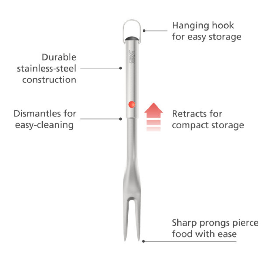 Joseph Joseph GrillOut BBQ Fork with retractable head (2)