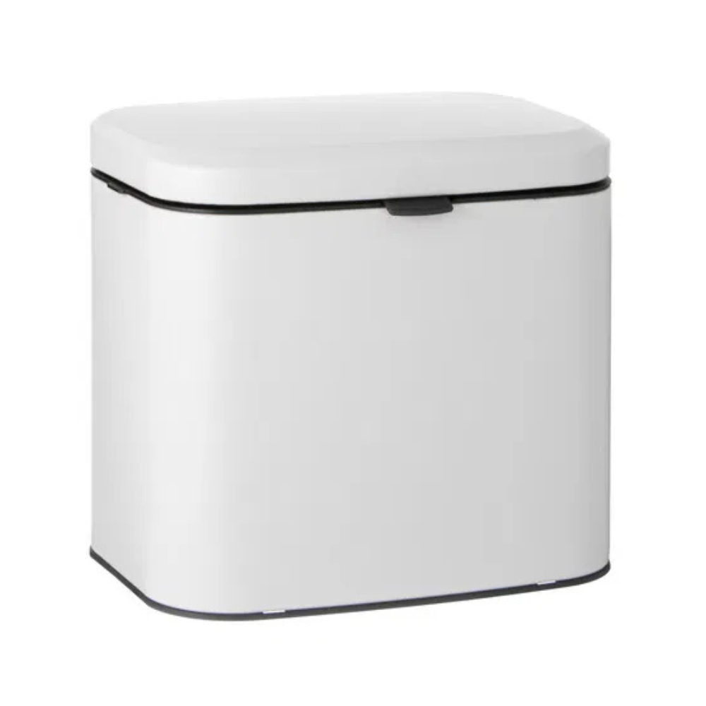 Ladelle Essentials 4 Litre Bin White
